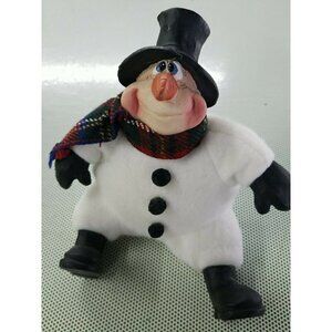 Kringle soft and resin face, feet and hands Snowma